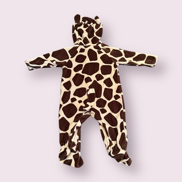 Faded Glory Brown and Cream Giraffe Baby Costume Size 6-9 Months - Picture 7 of 8
